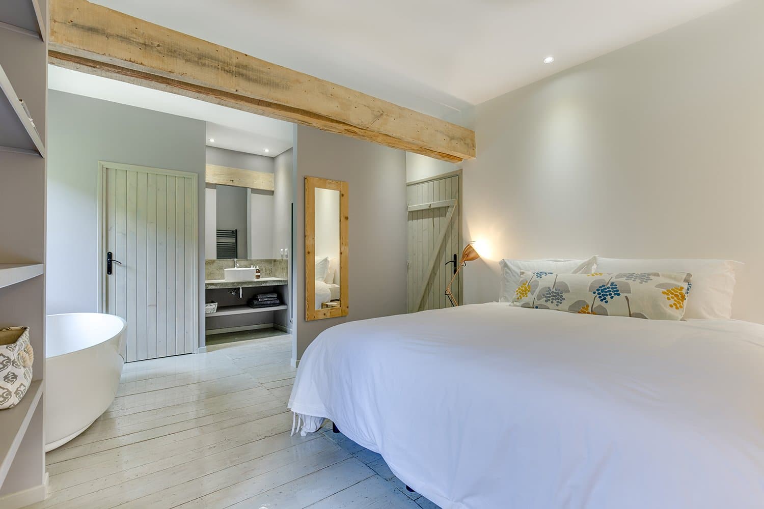 Beautiful gite bedroom area
