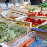 French local market vegetables