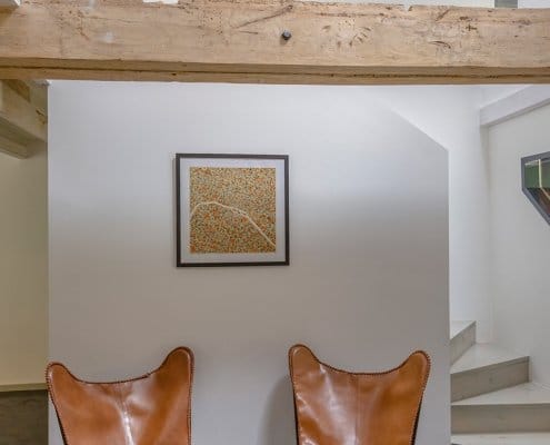 Beautiful interior of luxury gite