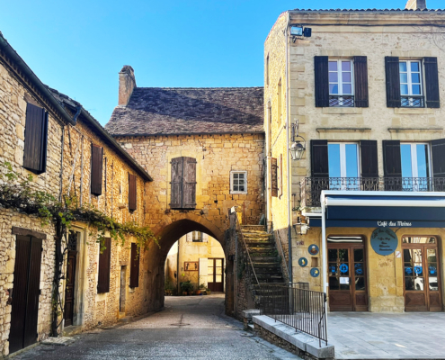 Time spent in Cadouin, in the Dordogne, France