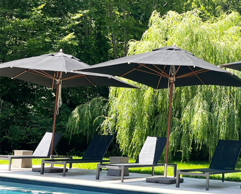 Heated swimming pool at Fontalbe