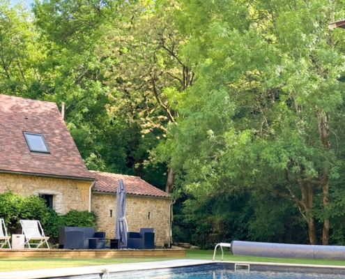 Relaxing swim Beautiful gite swimming pool in the Dordogne